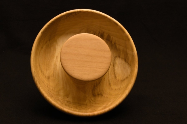 Bol à découper frêne