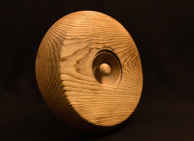 Coup&#039;Tout frêne zebré Ø 40 cm