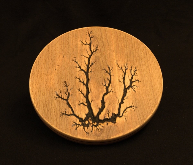 Dessous de plat foudroyé