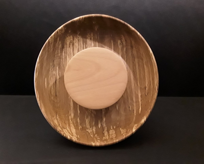 Bol à découper hêtre échauffé — Nébuleuse d’Hêtre