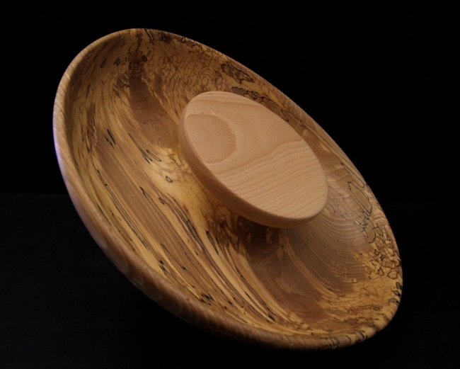 Coup'Tout hêtre échauffé Ø 35 cm — Nébuleuse d’Hêtre